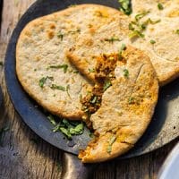 Chicken Keema Naan