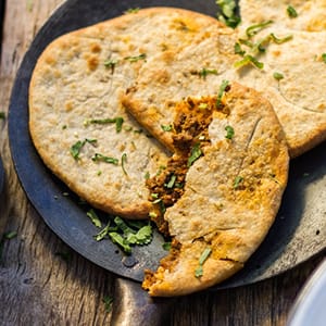 Chicken Keema Naan