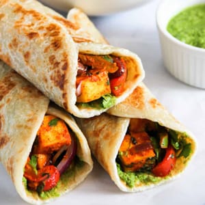 Chilli Paneer Wrap