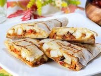Grilled Cottage Cheese Wrap