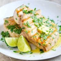 Grilled Fish Lemon Coriander