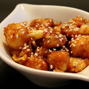 Honey Chilly Cauliflower