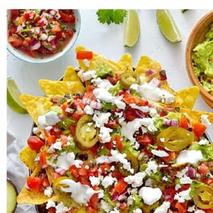 OverLoaded Cheese Nachos