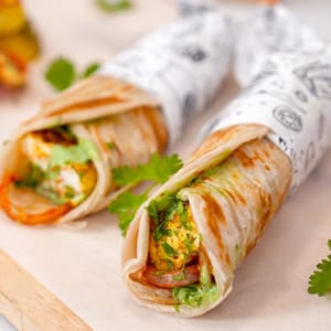 Paneer Tikka Wrap