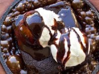 Sizzling Brownie with Ice Cream