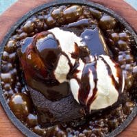 Sizzling Brownie with Ice Cream