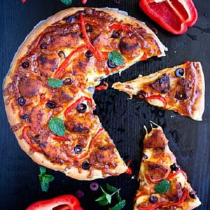 Spicy Chicken Tikka (Pizza)
