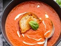 Tamato Basil Soup (Veg)