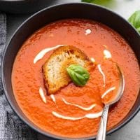 Tamato Basil Soup (Veg)