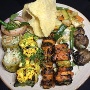 Tandoori Veg Platter