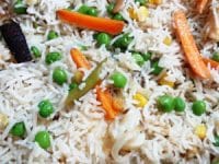 Veg Pulao (Peas Pulao)