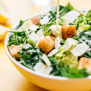 Veggie Caesar Salad